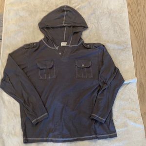 Large cotton Men’s pullover hoodie